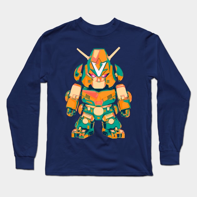 Combattler V Long Sleeve T-Shirt by Bajingseng